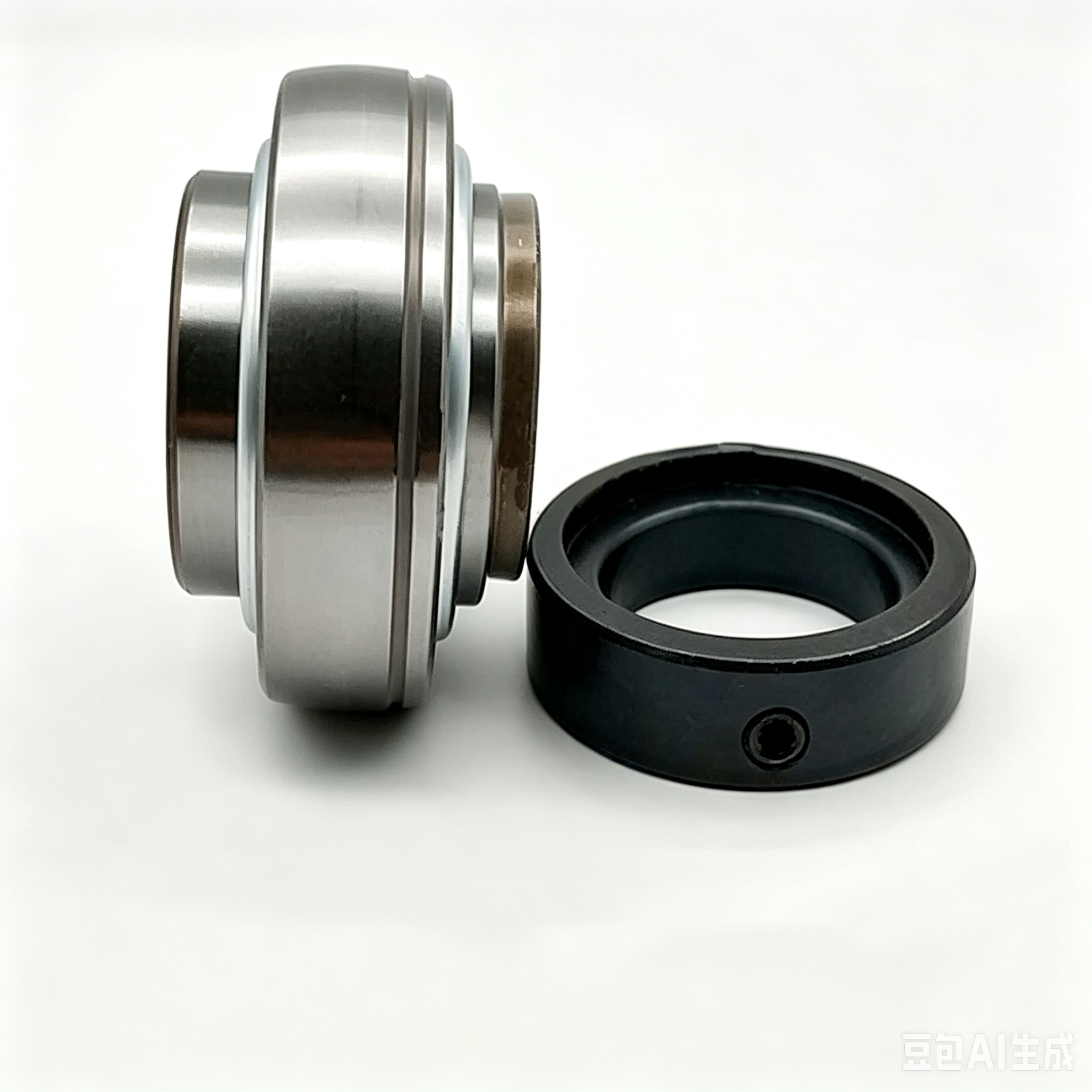 GQZ UY 203/12 2S 12mm Shaft Eccentric Collar Y Insert Bearing Dual 2S Waterproof Seal Heavy Duty Ball Bearing Fit Farm & Industrial Transmission Equipment