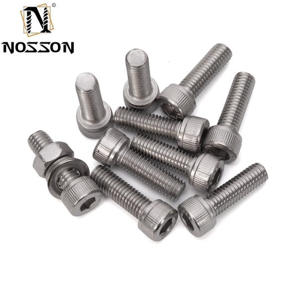Flat Head Hexagon Cheese DlN912 Stainless Steel Machine Screw M1.6 M2 M2.5 M3 M4 M5 M6 M8 M10 M12 M14 M16 M20