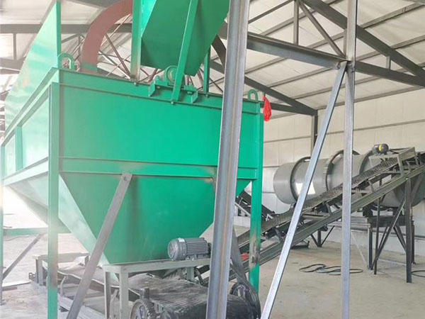 Линия по производству гранулированных органических удобрений для птичьего помета