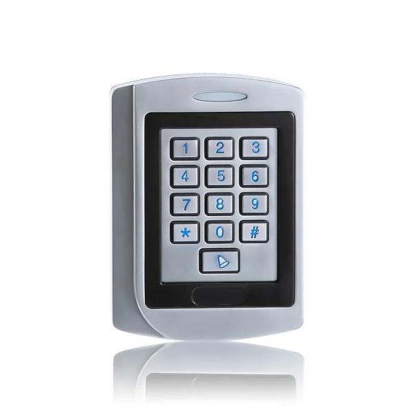Systèmes portatifs d'entrée du lecteur de cartes du contrôle d'accès 125KHZ RFID Smart Card avec la couverture en métal