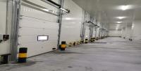 Operação manual elétrica Portas seccionais industriais personalizadas para garagem de armazém