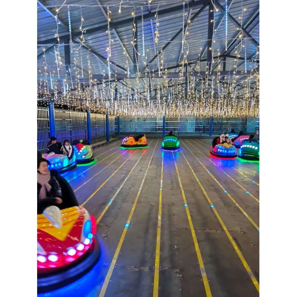 Ground Grid Bumper Car with Custom LED Lighting