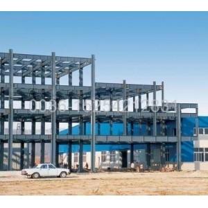 O Multi-andar tecnologico moderno Pre-projetou a construção com metal de pouco peso