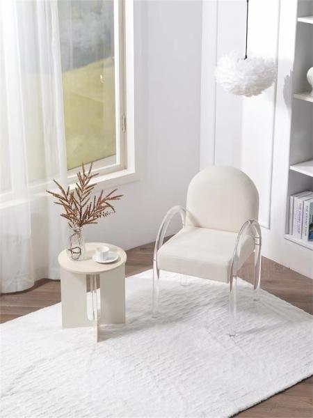Acrylic Contemporary Dining Room Chair Light Luxury Home Decor