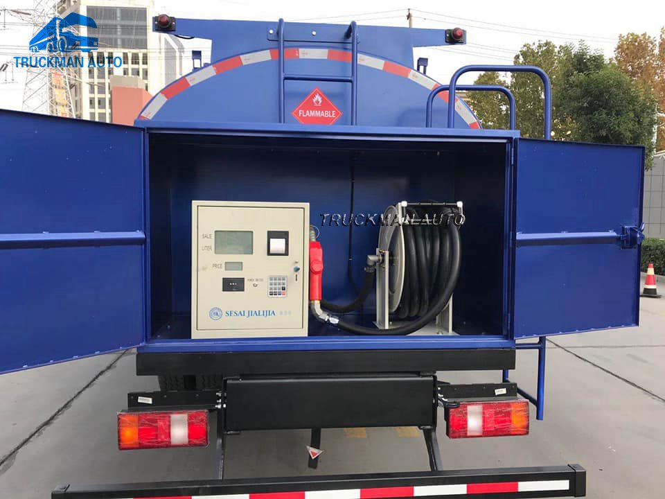 двигатель тележки нефтяного танкера 116HP 5m3 SINOTRUK HOWO мини