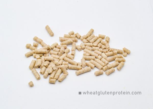 Feedstuff Protein Pellets Wheat Gluten for Aquaculture Typical Wheat Taste