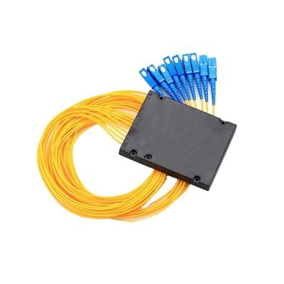 ABS Box Optical PLC Splitter 1X32 1X8 1X16 para fabrico de cabos de fibra em FTTH