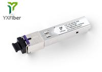 SC do módulo do transceptor da fibra ótica de 1490nm/1310nm BIDI 1.25G SFP