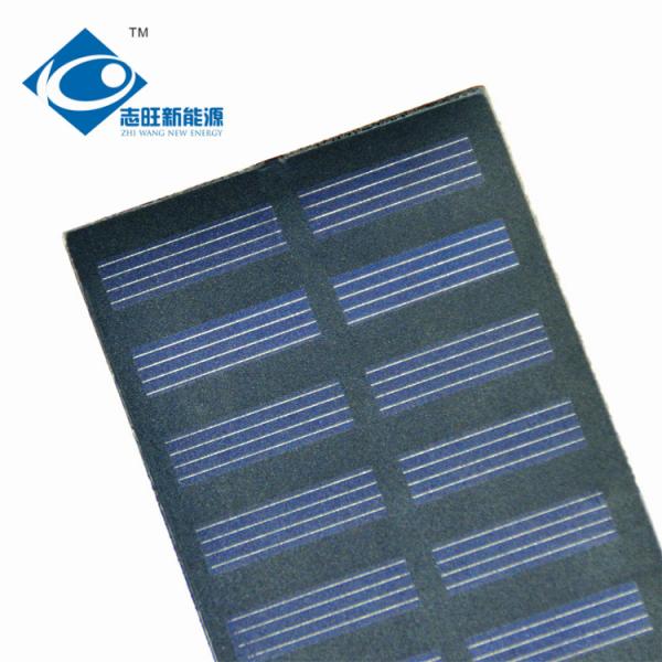 Painéis solares portáteis fotovoltaicos polis de alta qualidade 0.6W ZW-13260P de Directly Sale 5V do fabricante
