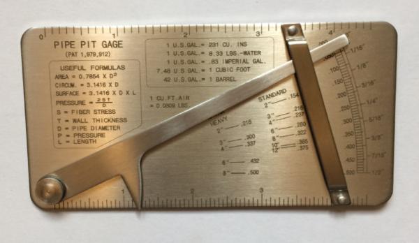 Pipe pit gage, Digital welding gage, Welding seam gauge, Inspection mirror, Ultrasonic Flaw Detector