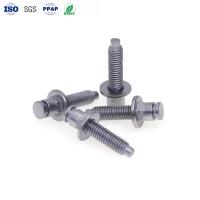 Bolto personalizado de aço carbono Hex Rivet Nut Plated Zinc Nickel Alloy não padrão Bolto