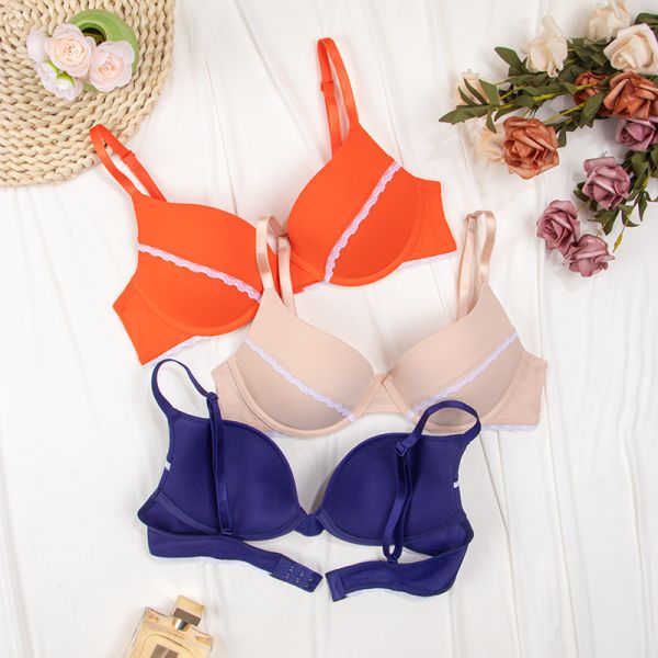 Women Lingerie Bralette Underwear Ladies bra and Underwear Beautiful Spring Bra ice Silk top Quality 34-38b Bra For Women