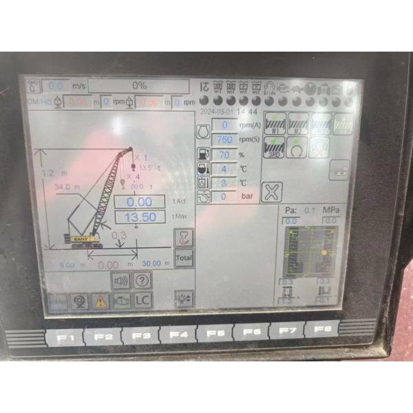 SCC2500C 250 Ton Crawler Crane for Large Site Construction After-sales Service Included