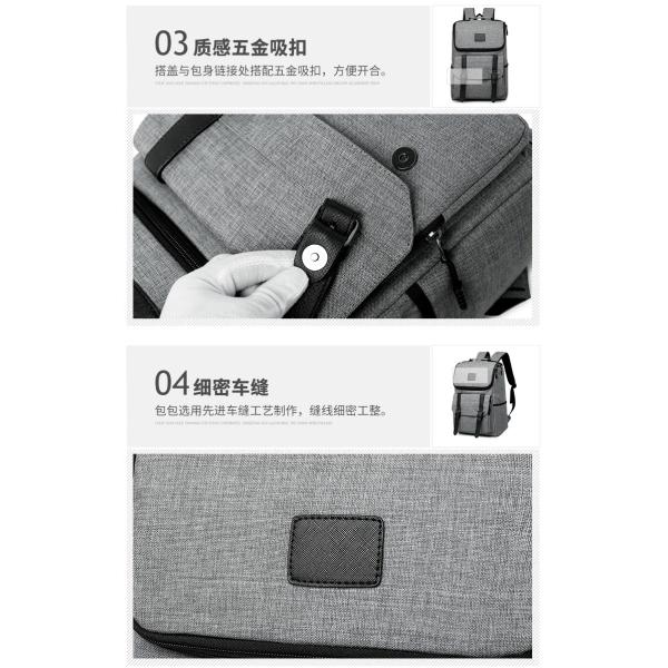 Korean version of schoolbag computer bag student backpack Oxford cloth men's shoulder bag men's bag
