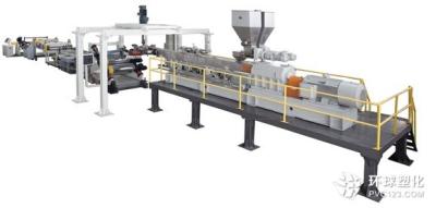 0.2 - 1.5mm PET Blister Sheet Extrusion Machine PET Transparent Sheet Machine