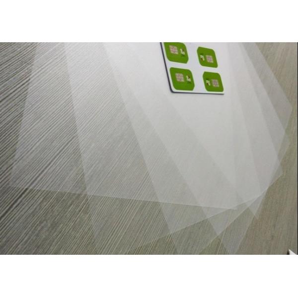 Фильмы верхнего слоя Semi прозрачного ПК 0.085mm 210*297mm Uncoated