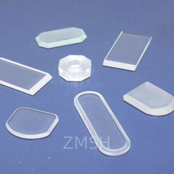 Custom Sapphire Through-Hole Plate (Shaped Multi-Hole Sapphire Window)