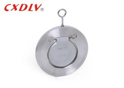 GB Standard 16P Single Door Wafer Check Valve Stainless Steel CF8 / CF8M