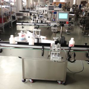 SGS Certificated Automatic Sticker Labelling Machine Round Perfume Bottle
