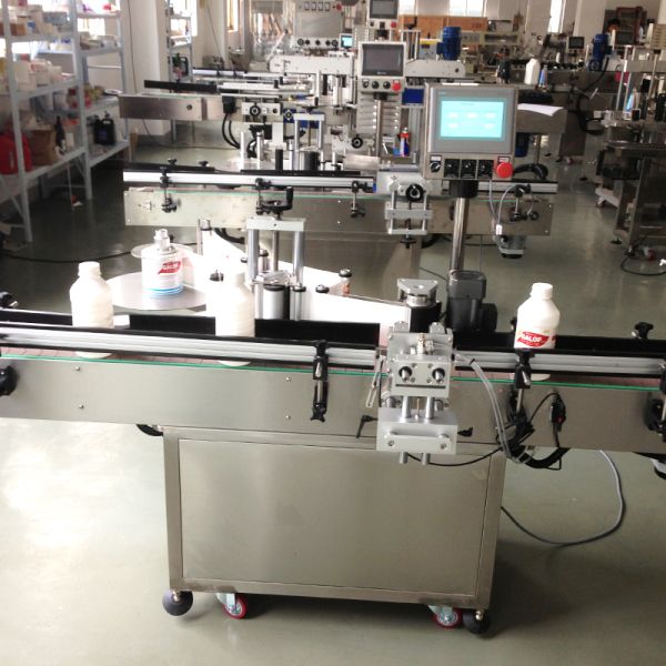 SGS Certificated Automatic Sticker Labelling Machine Round Perfume Bottle