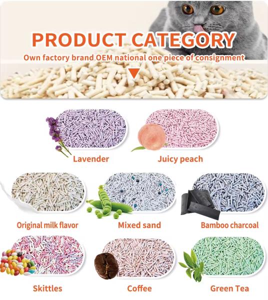 豆腐製の猫のゴミ 猫の掻き立て板と追加製品
