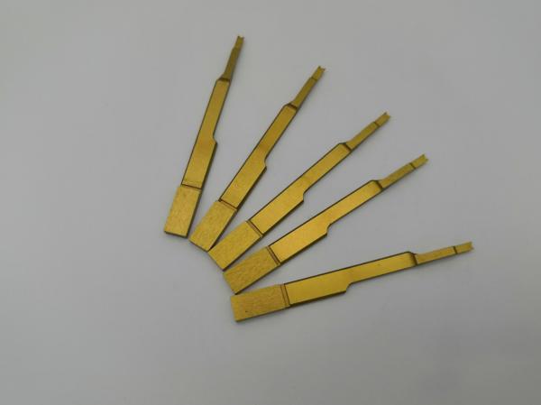 Yellow Plated Titanium Grinder Parts Cutting Knife Grinding Long Lifespan