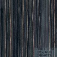 Engineered Wood Veneer Ebony Wood Veneer 0.15-0.55 mm Thickness