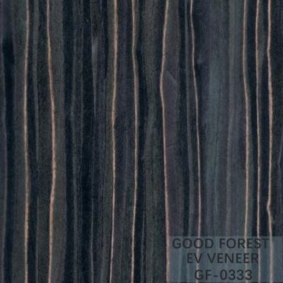 A madeira projetada folheia Ebony Wood Veneer 0.15-0.55 milímetros de espessura