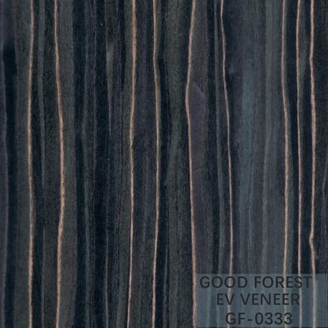 A madeira projetada folheia Ebony Wood Veneer 0.15-0.55 milímetros de espessura