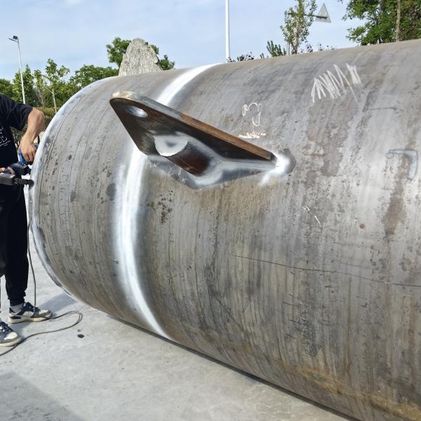 Large-Diameter Steel Floating Mooring Buoy for Marine Offshore Applications