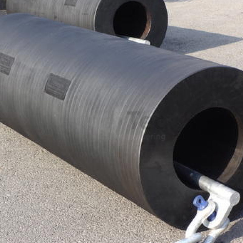 Heavy Duty Impact Resistance Wear Resistant Cylindrical Marine Fenders for Efficient Impact Absorption