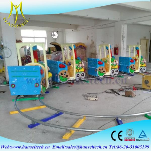Hansel theme park equipment for sale electric amusement kids train electric train rides