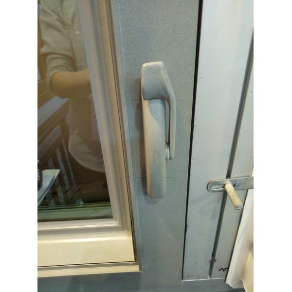 Кранк-хаус Стекло Алюминиевое колеблющееся окно Инсвингование Немецкий стандарт для корпуса