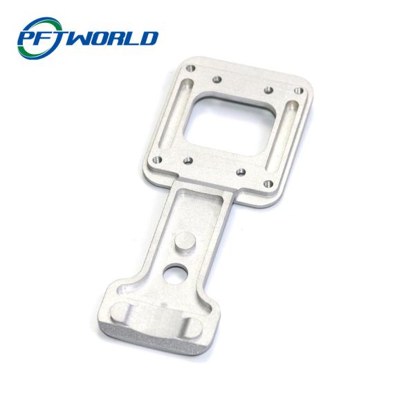 Limpando com jato de areia as peças de metal de aço inoxidável de alumínio fazendo à máquina de gerencio de trituração do CNC do CNC