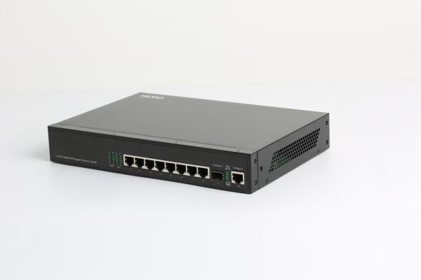 Industrial HiOSO CAT5: 100M PoE+ Switch 10 Ports With CCC Approval