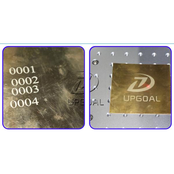 Everlasting Copper Logo Brass Logo Fiber Laser Marking Machine 20W