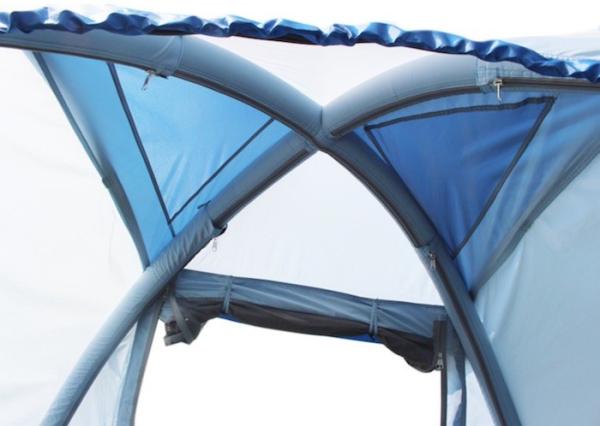 Single Layer White Inflatable Camping Tent 210X210X150cm Blow Up Tents 3000mm