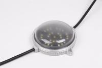 DC36V 5W 100mm Waterproof LED Point Light PC Shell IP67 CE ROHS