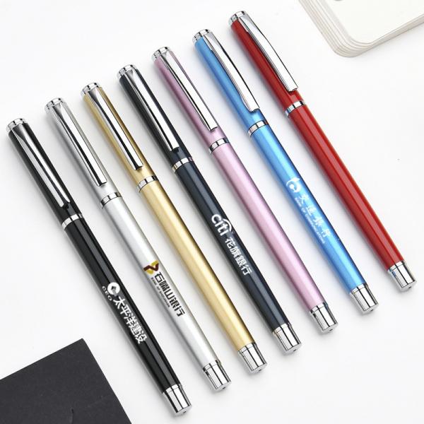 Smooth Writing Metal Creative Gel Ink Pen Classic Business Office Signature Pen