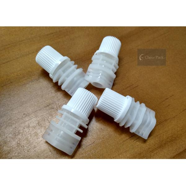 Suck Jelly Pouch HDPE Pour Spout Caps Food Grade Material With Anti - Theft Ring