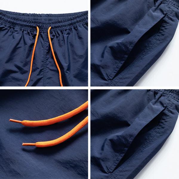 Summer Outdoor Surfer Board Shorts White Creative Recreation Shorts With Drawstring