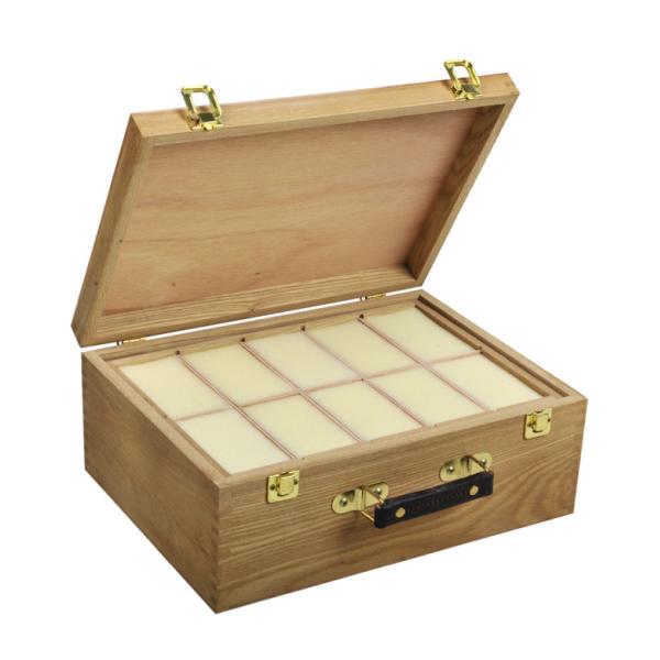 Recycling Art Storage Containers With Four Tray 35.5 X 26.5 X 14cm Size