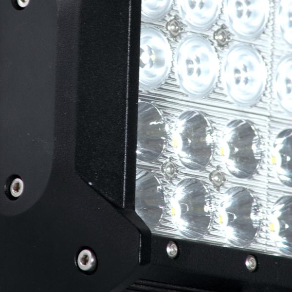 Black 216W 17inch 17280lm Four Rows Led Lighting Bar Ip67 Truck Led Light Bar For Cars, Jeep, Auto Parts