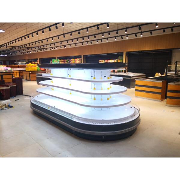 Круговой шкаф Multideck Refrigerated открытой выкладкой для молочных продучтов/м