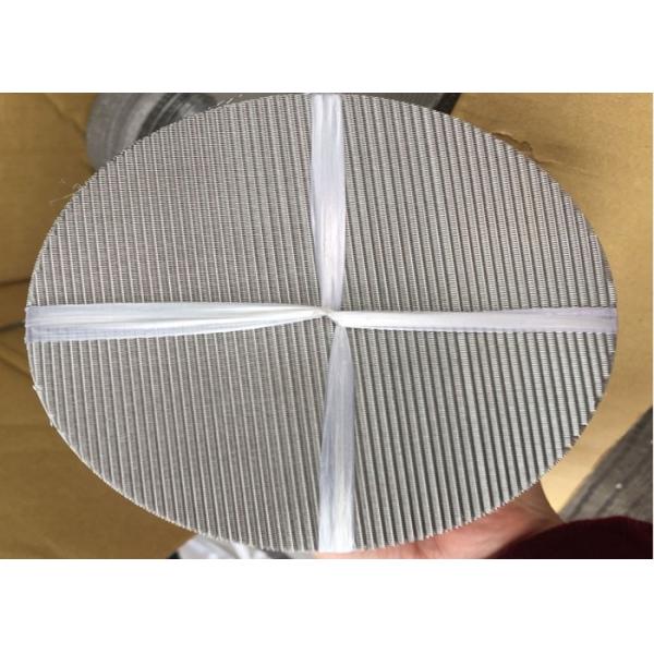 Plain Dutch Woven Wire Cloth , 325x2300 Mesh SS316 2 Micron Filter Cloth