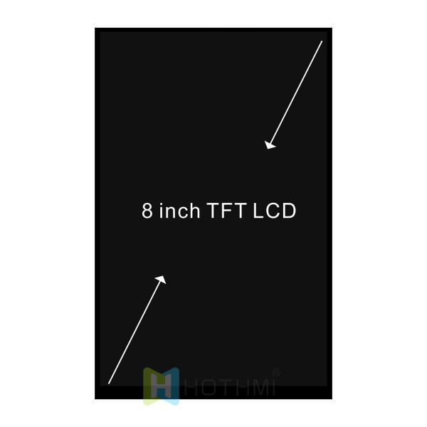 8.0 Inch TFT LCD Display Module With NV3051F1 Controller