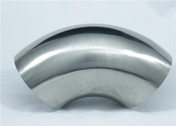 45° 90° 180° Elbow Plain Both Ends Titanium For Tube Fitting Connection