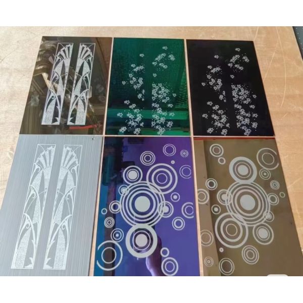304 316 Elevator Stainless Steel Sheet Door Panel Custom Patterns Anti Fingerprint Finish