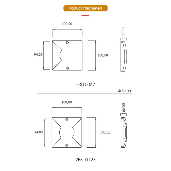 Deck Inground Lights Ultra-thin IP67 Waterproof 1W 3W DC12V 24V IK Rate 08 For Terrace Path