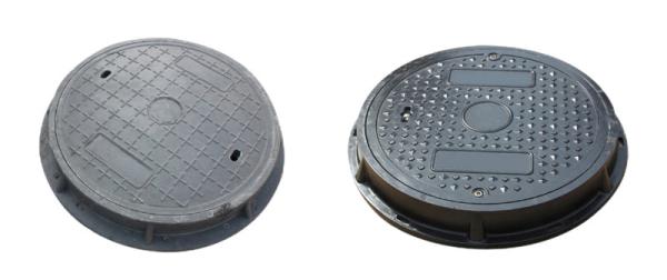 Anti Theft  High Strength Composite Manhole Cover With Bolts For Road Infrastructure Construction